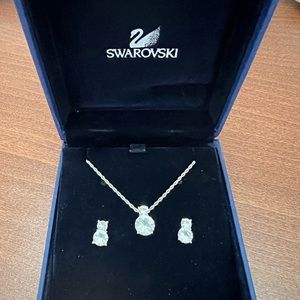 Swarovski Brilliance Set, Pendant & Earrings RHS Clear Crystal Authentic 1807339